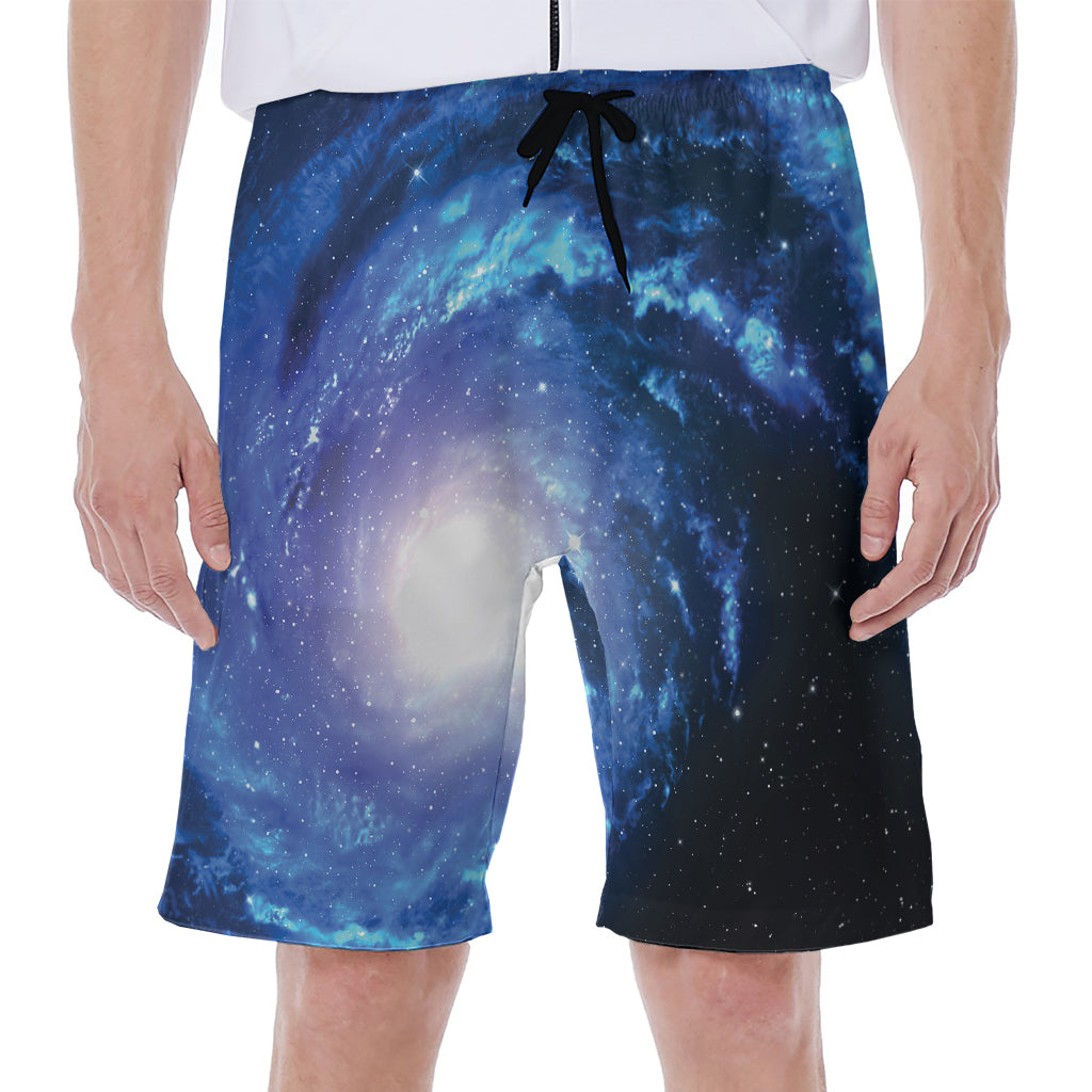 Deep Space Milky Way Print Men's Beach Shorts