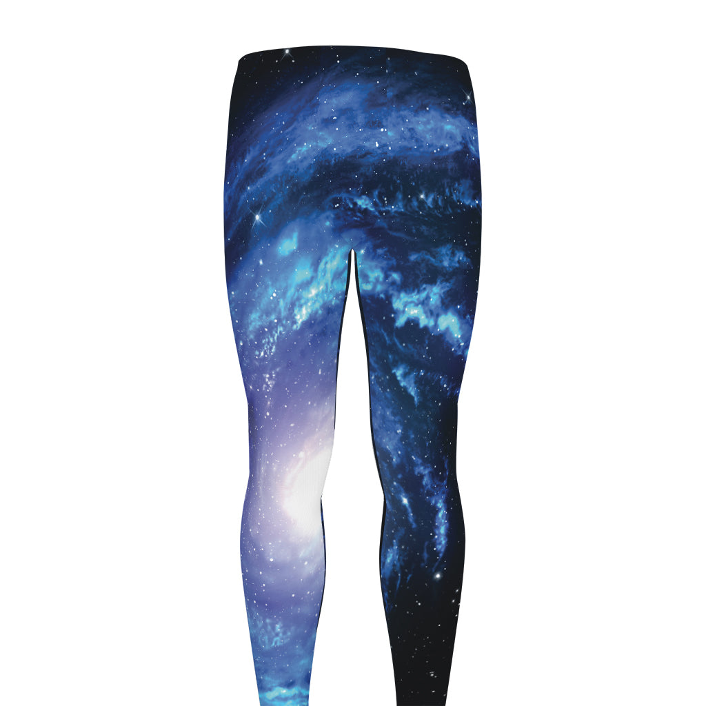 Deep Space Milky Way Print Men's leggings