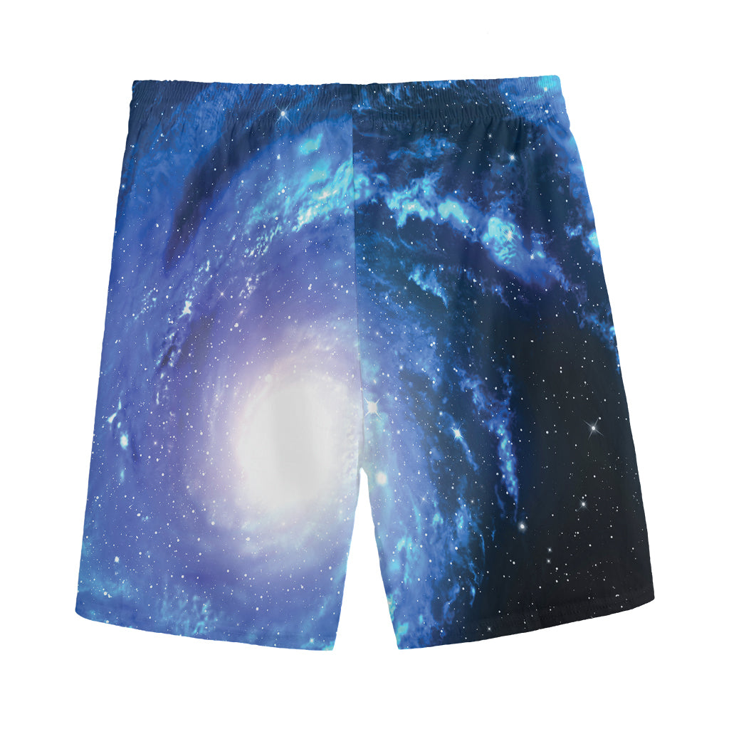 Deep Space Milky Way Print Men's Sports Shorts