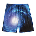 Deep Space Milky Way Print Men's Swim Trunks