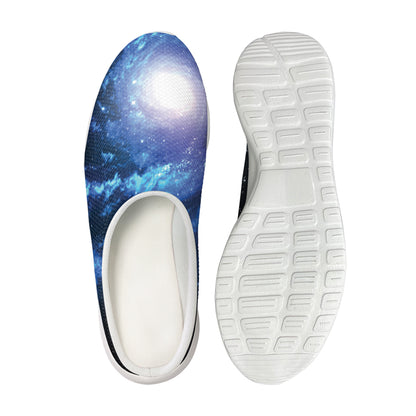 Deep Space Milky Way Print Mesh Casual Shoes