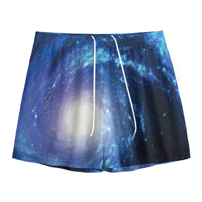 Deep Space Milky Way Print Mesh Shorts