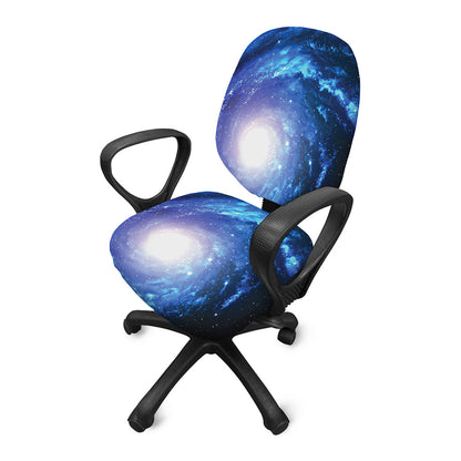Deep Space Milky Way Print Office Chair Cover