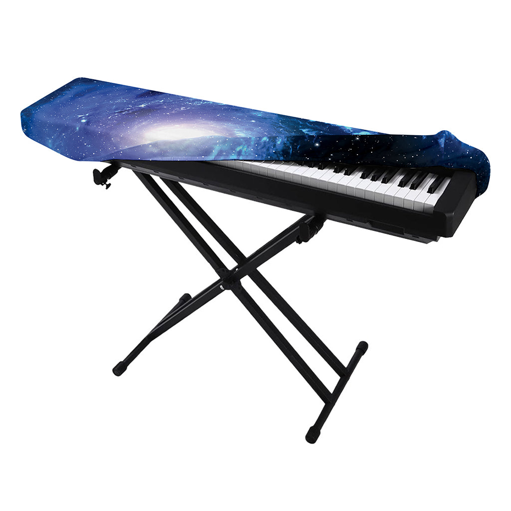 Deep Space Milky Way Print Piano Keyboard Cover
