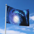 Deep Space Milky Way Print Polyester Flag