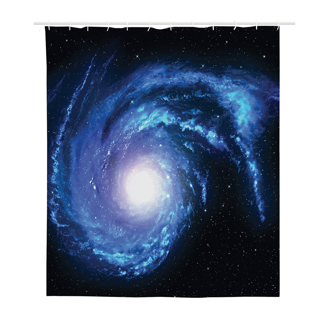 Deep Space Milky Way Print Polyester Shower Curtain