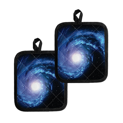 Deep Space Milky Way Print Pot Holders
