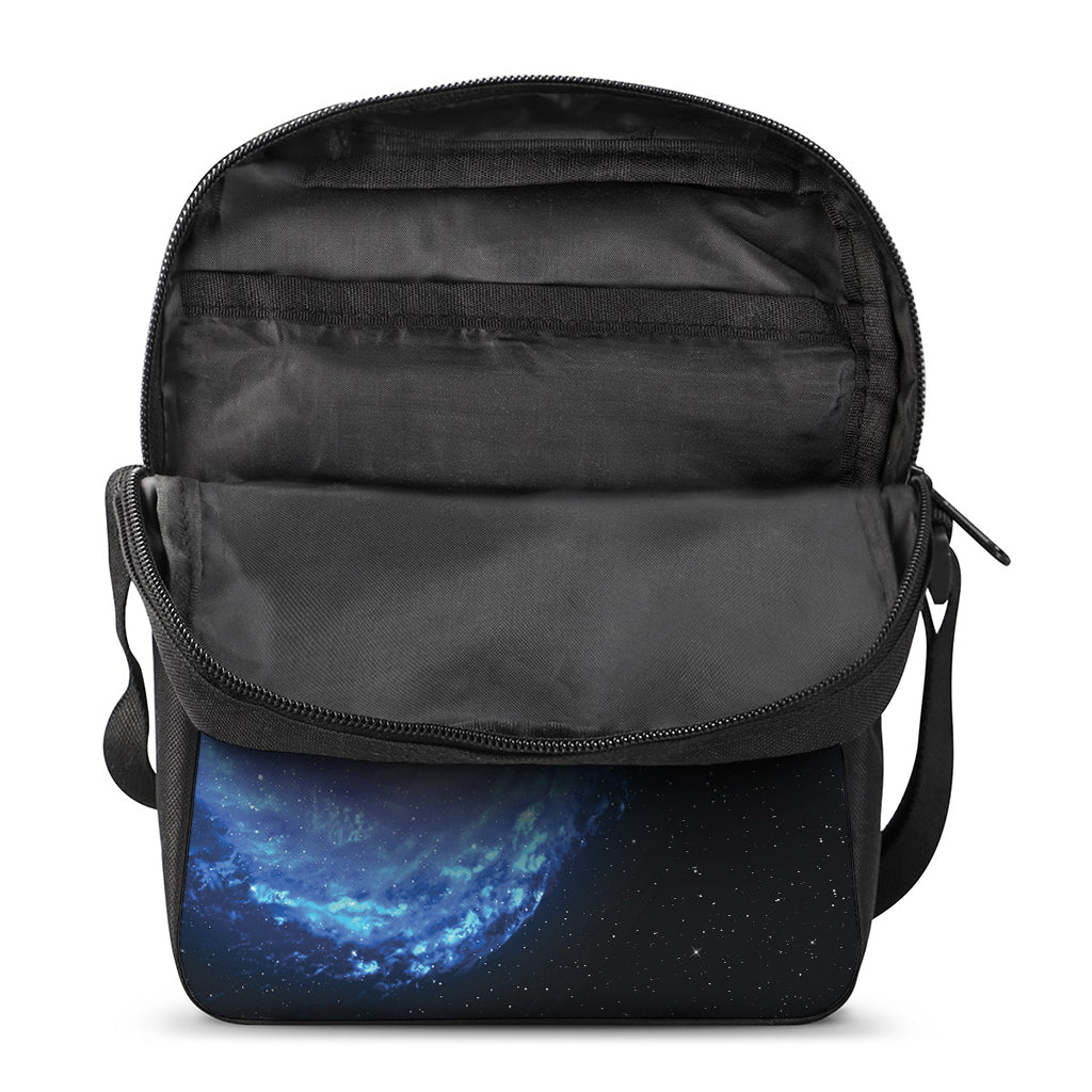 Deep Space Milky Way Print Rectangular Crossbody Bag