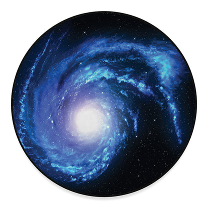 Deep Space Milky Way Print Round Floor Mat
