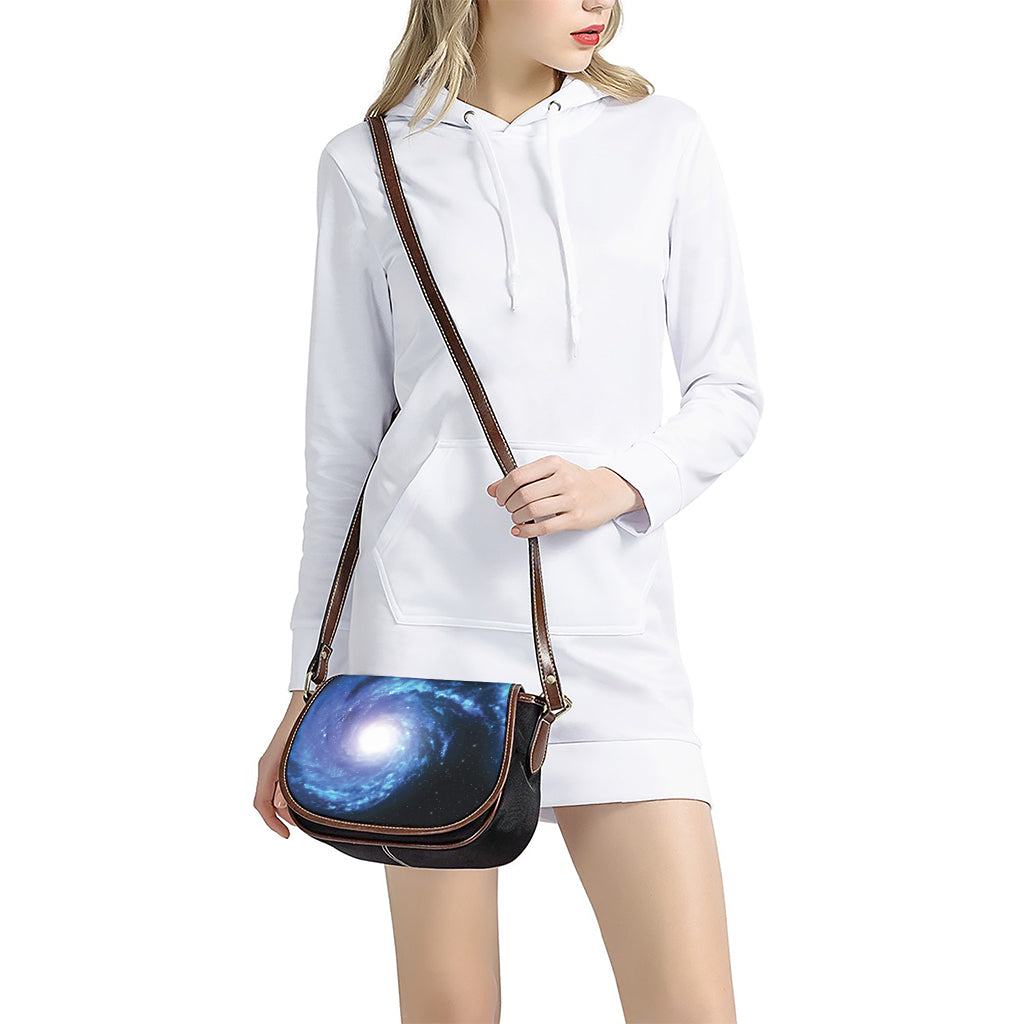 Deep Space Milky Way Print Saddle Bag