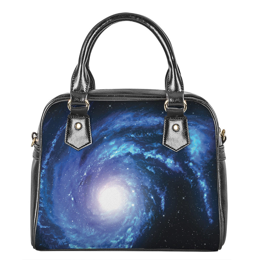 Deep Space Milky Way Print Shoulder Handbag