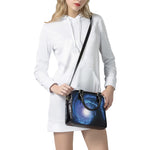 Deep Space Milky Way Print Shoulder Handbag