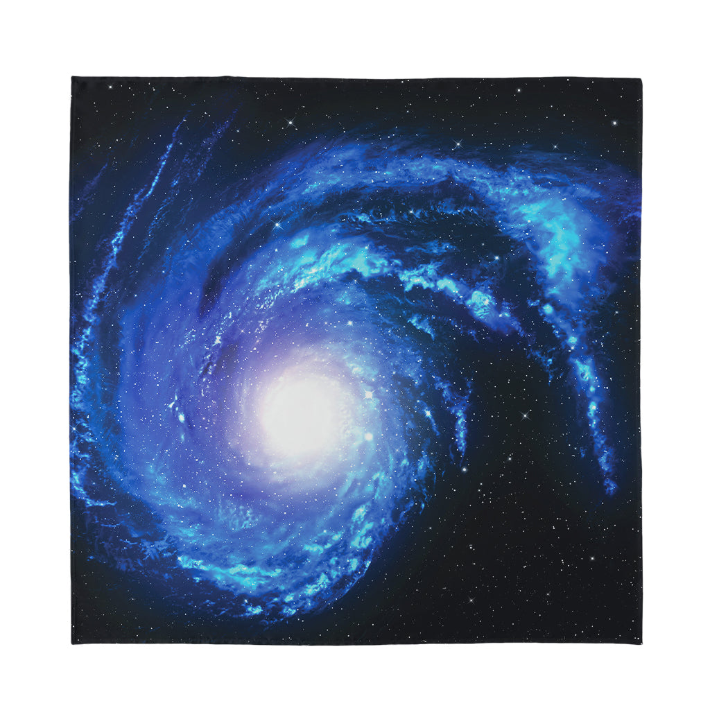 Deep Space Milky Way Print Silk Bandana