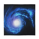 Deep Space Milky Way Print Silk Bandana
