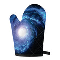 Deep Space Milky Way Print Single Oven Mitt