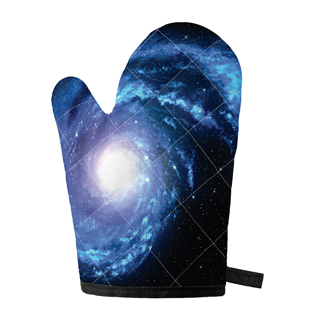 Deep Space Milky Way Print Single Oven Mitt
