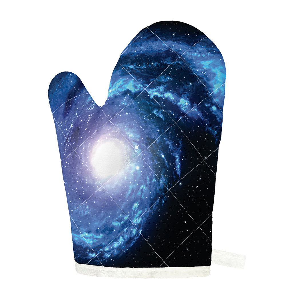 Deep Space Milky Way Print Single Oven Mitt
