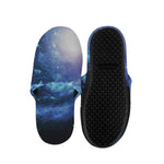 Deep Space Milky Way Print Slippers