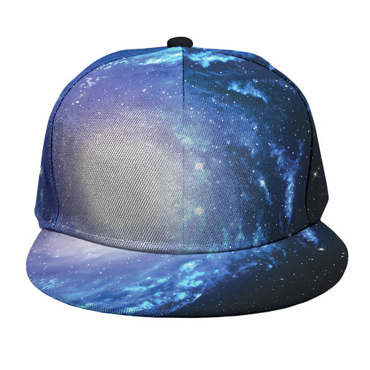 Deep Space Milky Way Print Snapback Cap