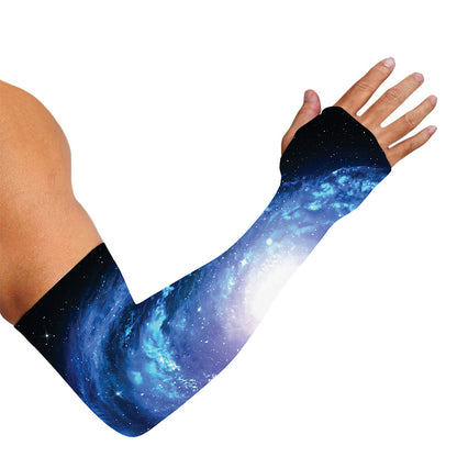 Deep Space Milky Way Print Sun Protection Arm Sleeves