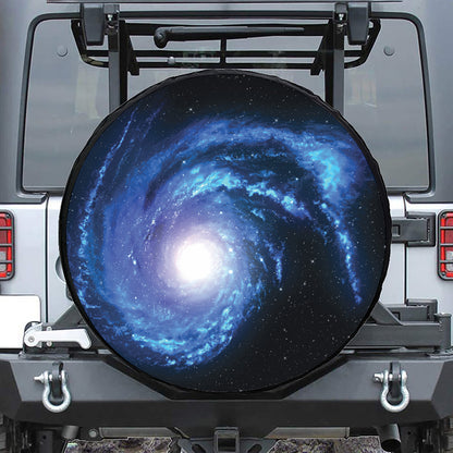Deep Space Milky Way Print Tire Cover