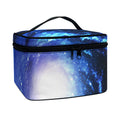 Deep Space Milky Way Print Travel Makeup Bag