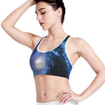 Deep Space Milky Way Print Women's Sports Bra