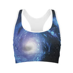 Deep Space Milky Way Print Women's Sports Bra