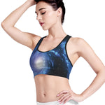Deep Space Milky Way Print Women's Sports Bra