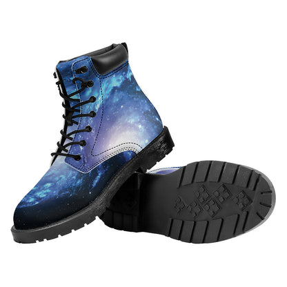 Deep Space Milky Way Print Work Boots