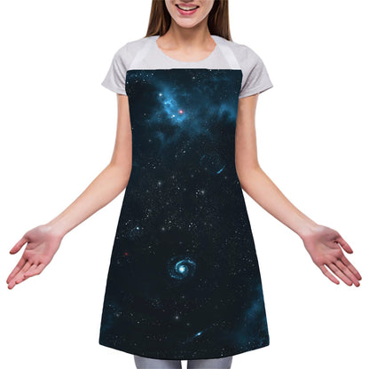Deep Space Print Adjustable Apron