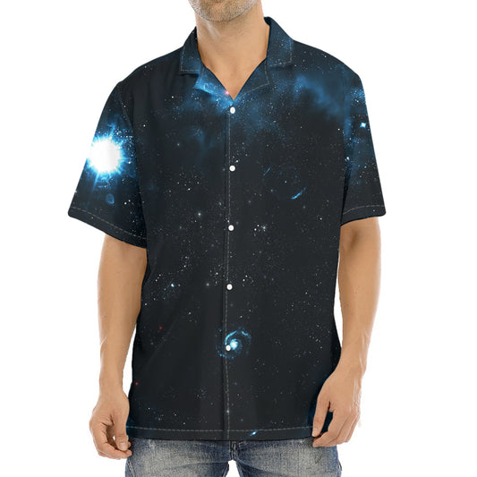 Deep Space Print Aloha Shirt