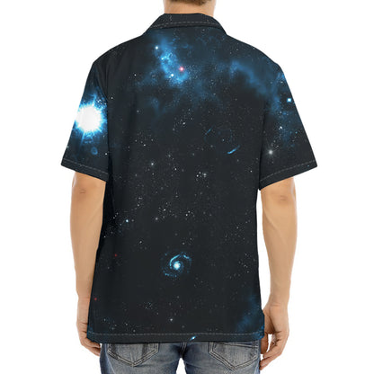 Deep Space Print Aloha Shirt