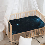 Deep Space Print Baby Crib Sheet