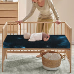 Deep Space Print Baby Crib Sheet