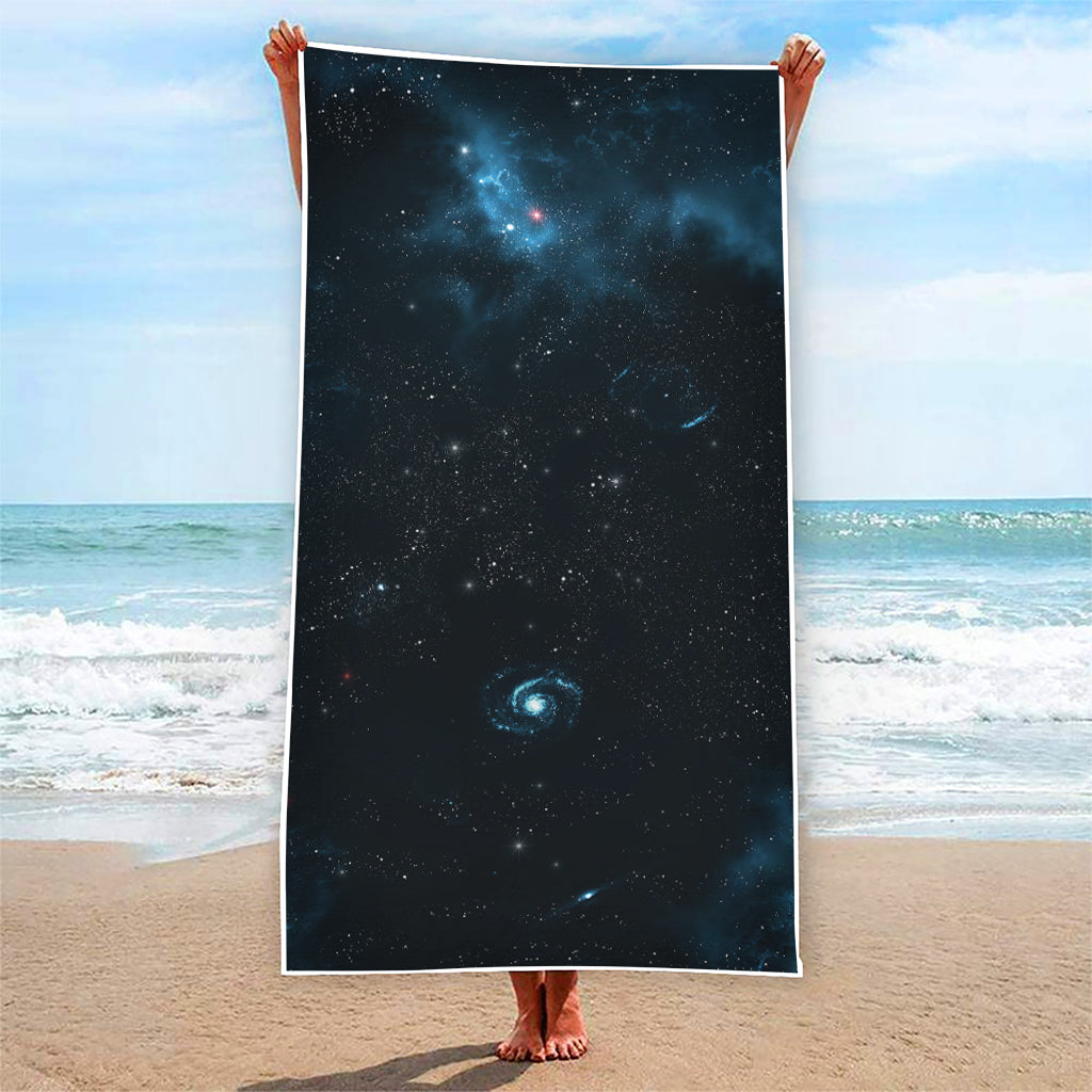 Deep Space Print Beach Towel
