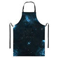 Deep Space Print Bib Apron With Pocket