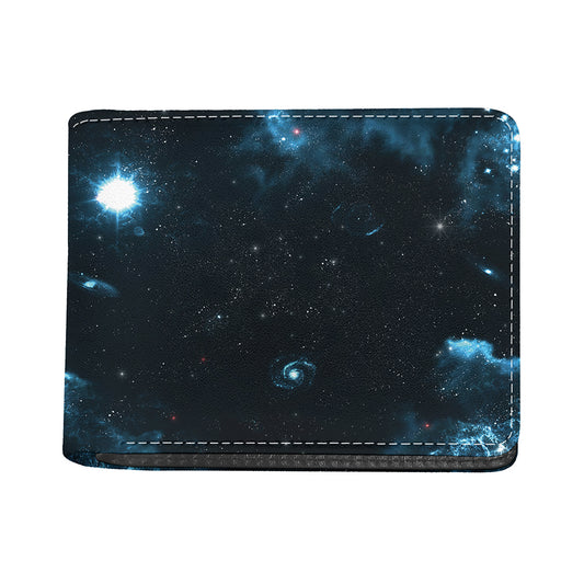 Deep Space Print Bifold Wallet