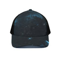Deep Space Print Black Mesh Trucker Hat