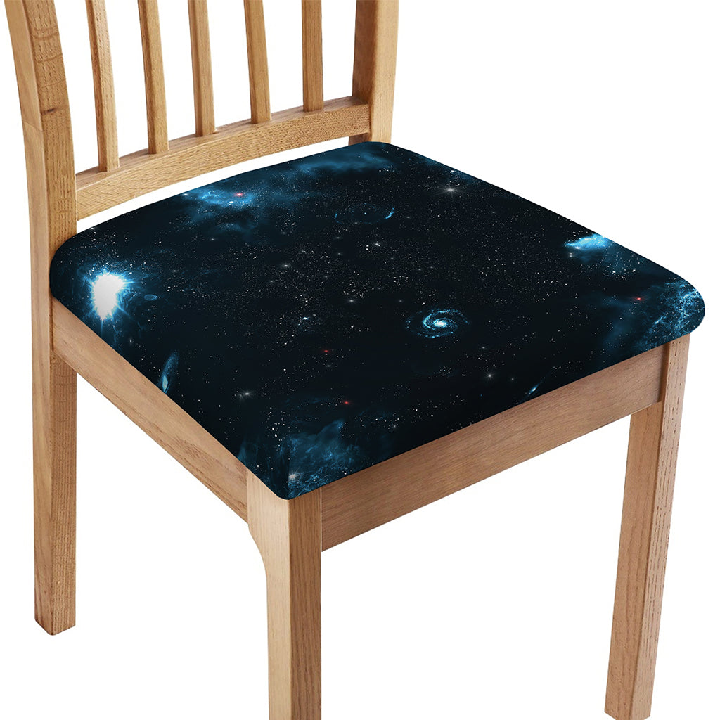 Deep Space Print Chair Cushion Cover