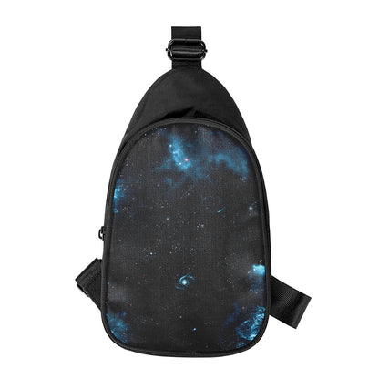 Deep Space Print Chest Bag