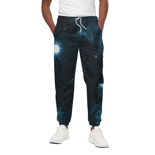 Deep Space Print Cotton Pants