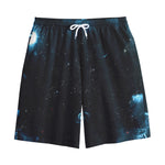 Deep Space Print Cotton Shorts