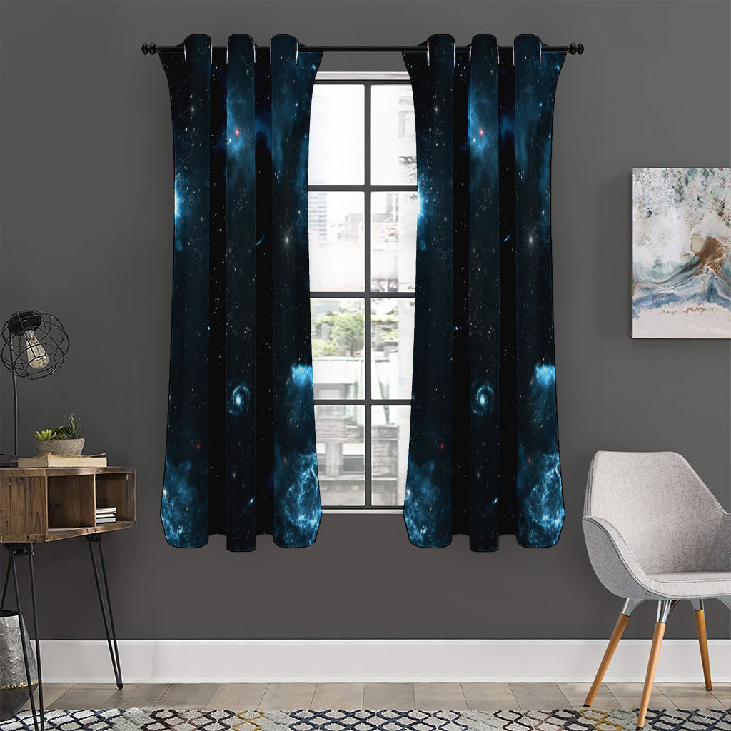 Deep Space Print Curtain