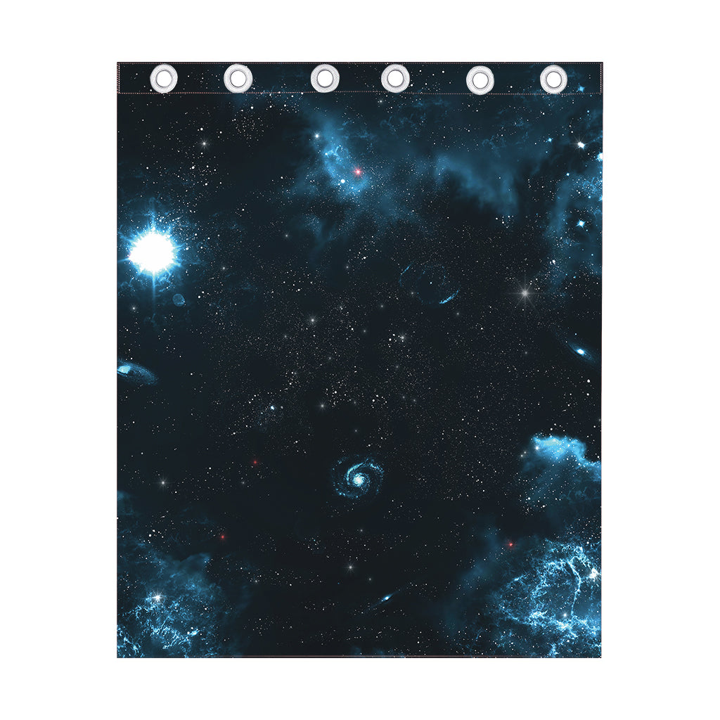 Deep Space Print Curtain