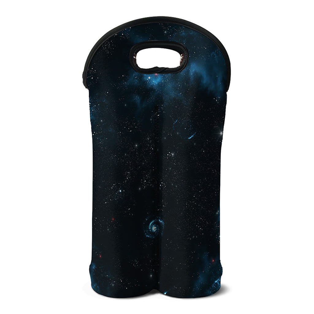 Deep Space Print Double Neoprene Wine Tote