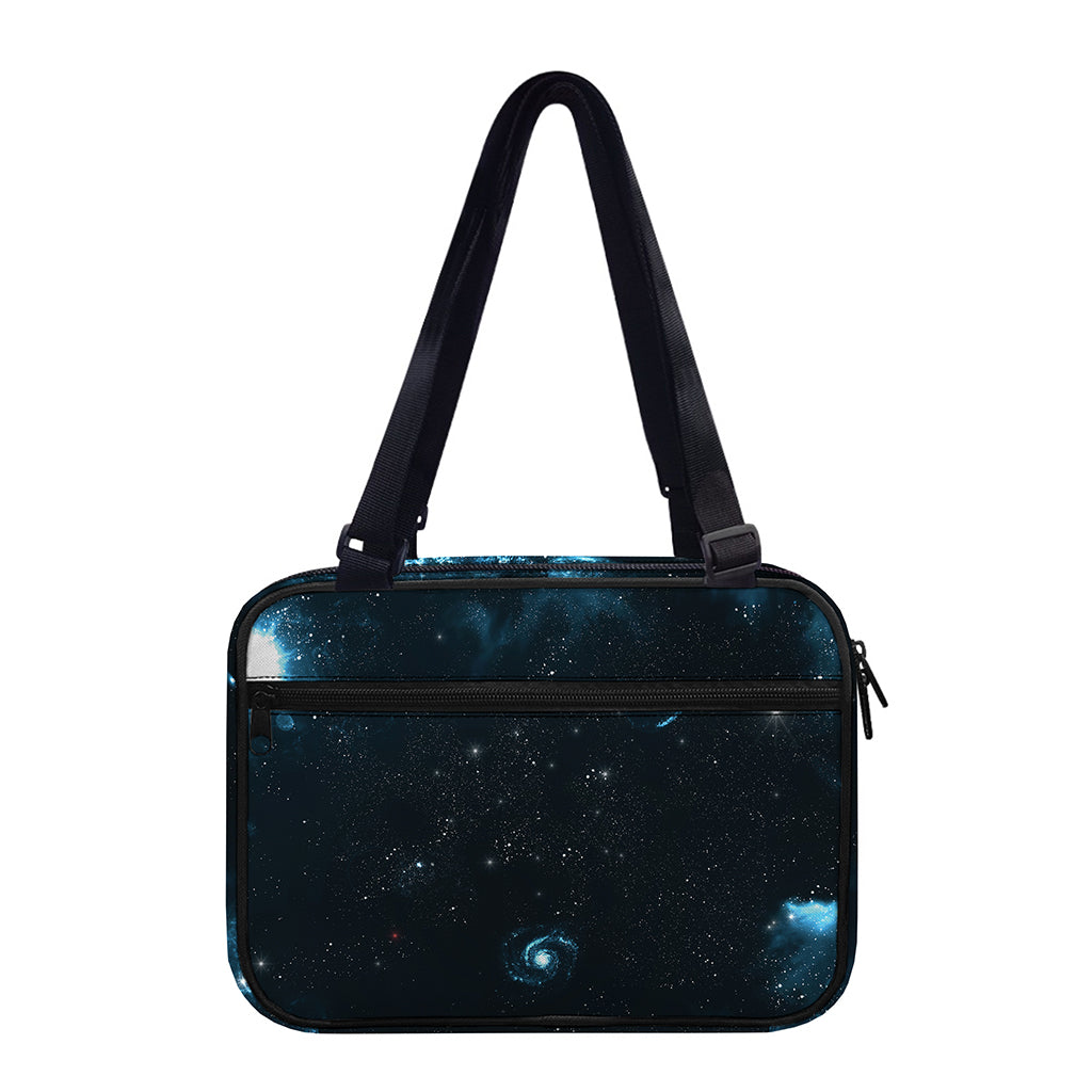 Deep Space Print Double Strap Bible Bag