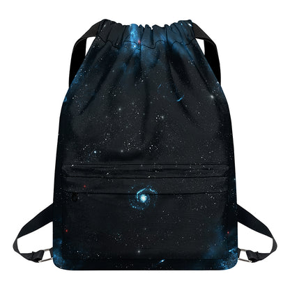 Deep Space Print Drawstring Backpack