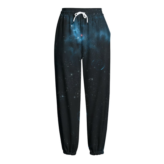 Deep Space Print Fleece Lined Knit Pants