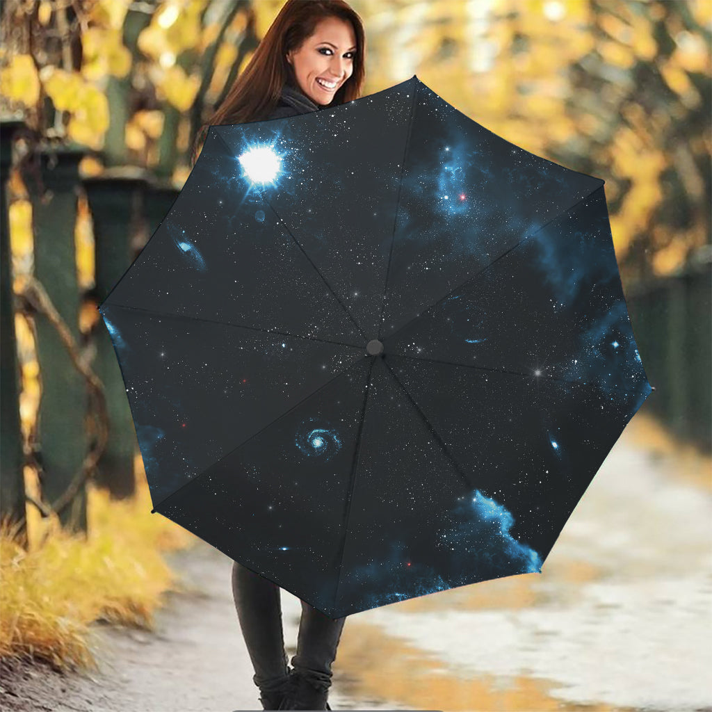 Deep Space Print Foldable Umbrella